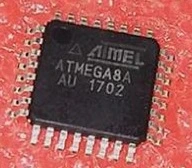 Integrated Circuits MCU 8-Bit 16MHz 8kb Flash 32-Tqfp AVR Series Embedded Microcontrollers IC Chip Atmega8a-Aur