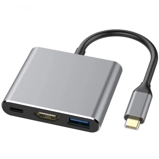 Расширитель USB-C на HDMI+USB3.0*2+Pd+SD/TF Card Reader Многофункциональный адаптер